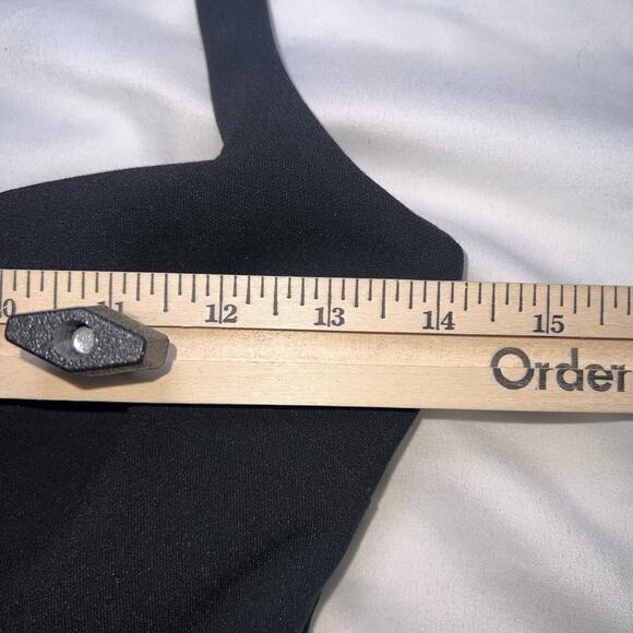 Likely Remington Dress Size 0 Black Fit & Flare Mini Cross Back Party Cocktail - Picture 12 of 16